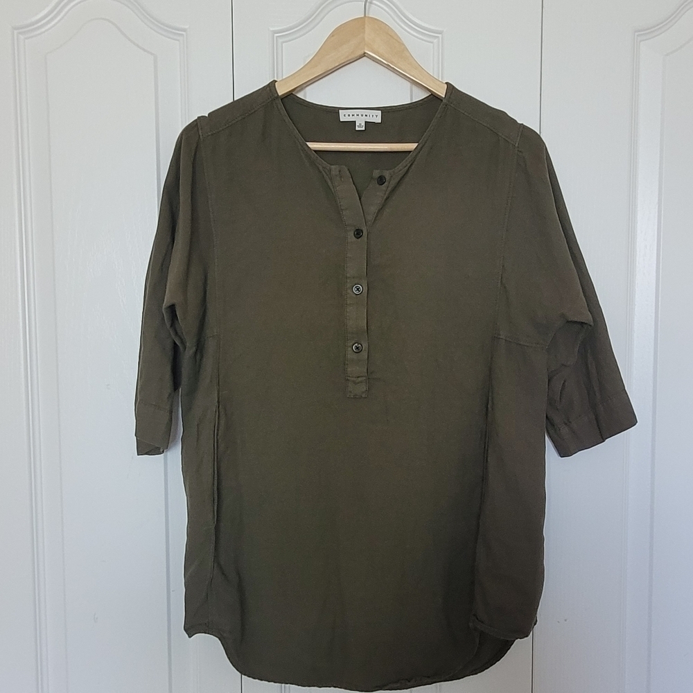Community Tunic Top 100% Cotton